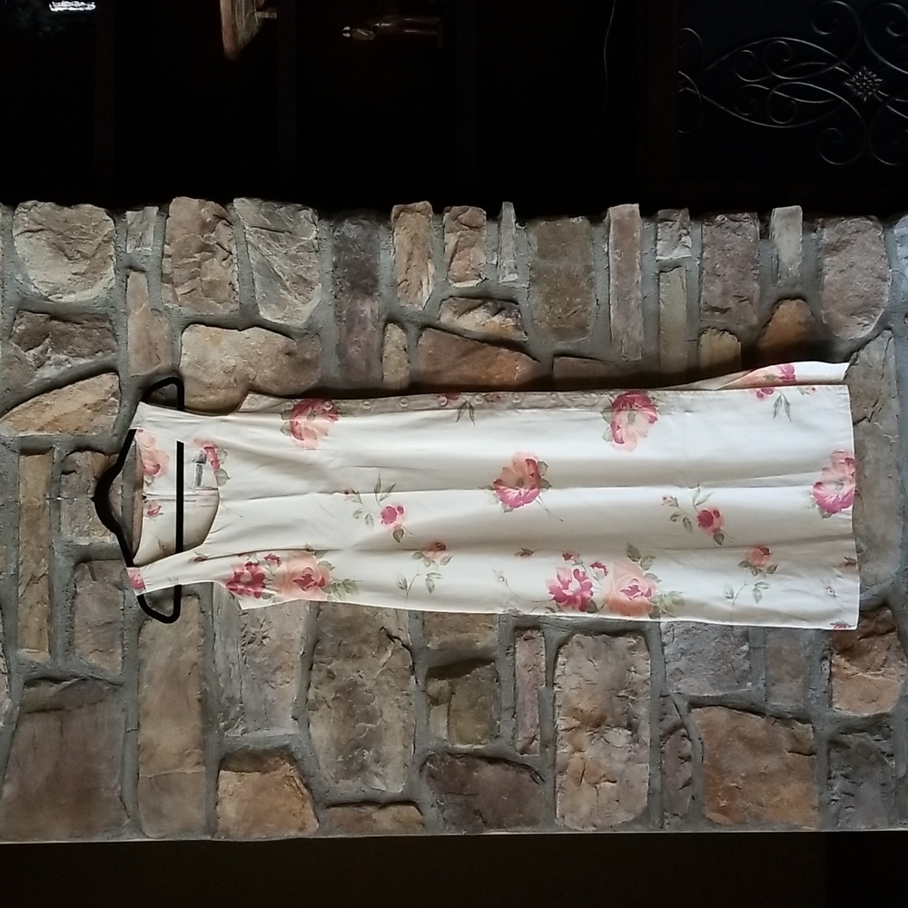 ♥ Vintage Newport news Floral Column Dress ♥
